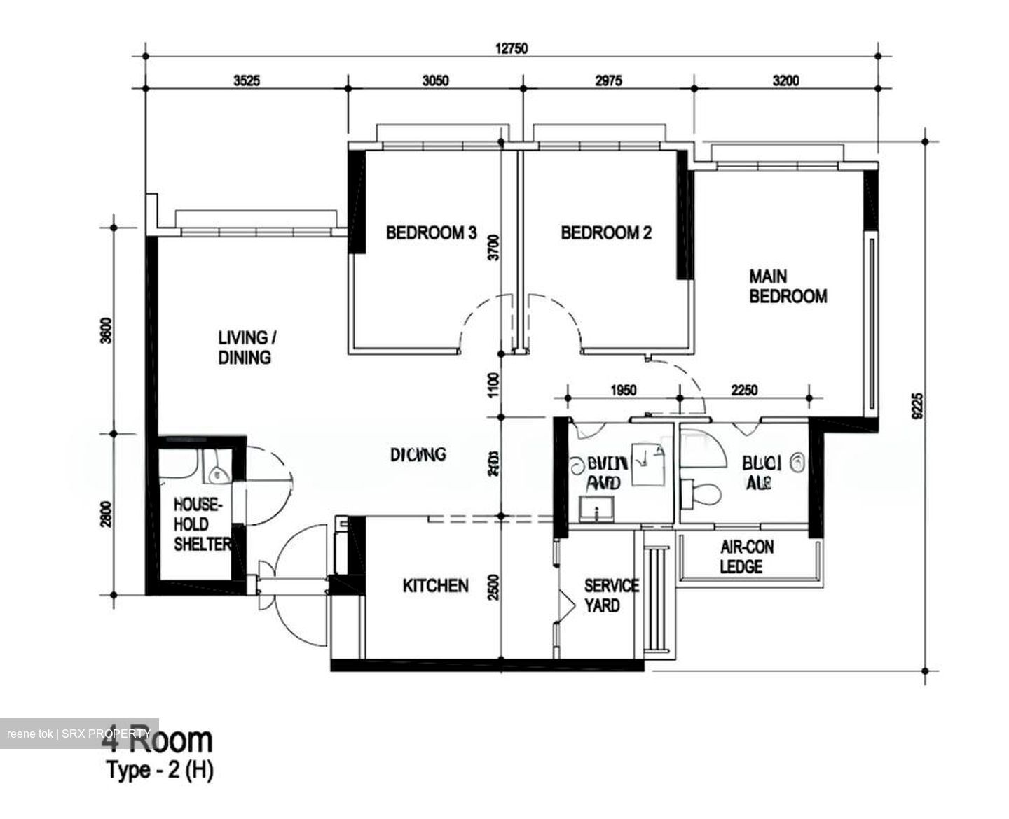 Blk 154A Bedok South Horizon (Bedok), HDB 4 Rooms #559567541